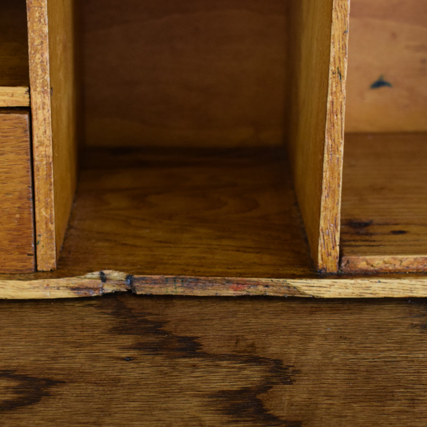 Restored Oak Bureau