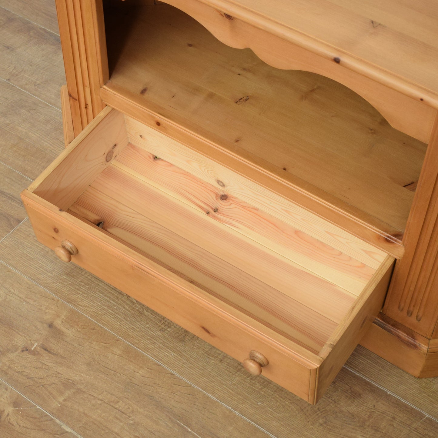 Pine TV Cabinet