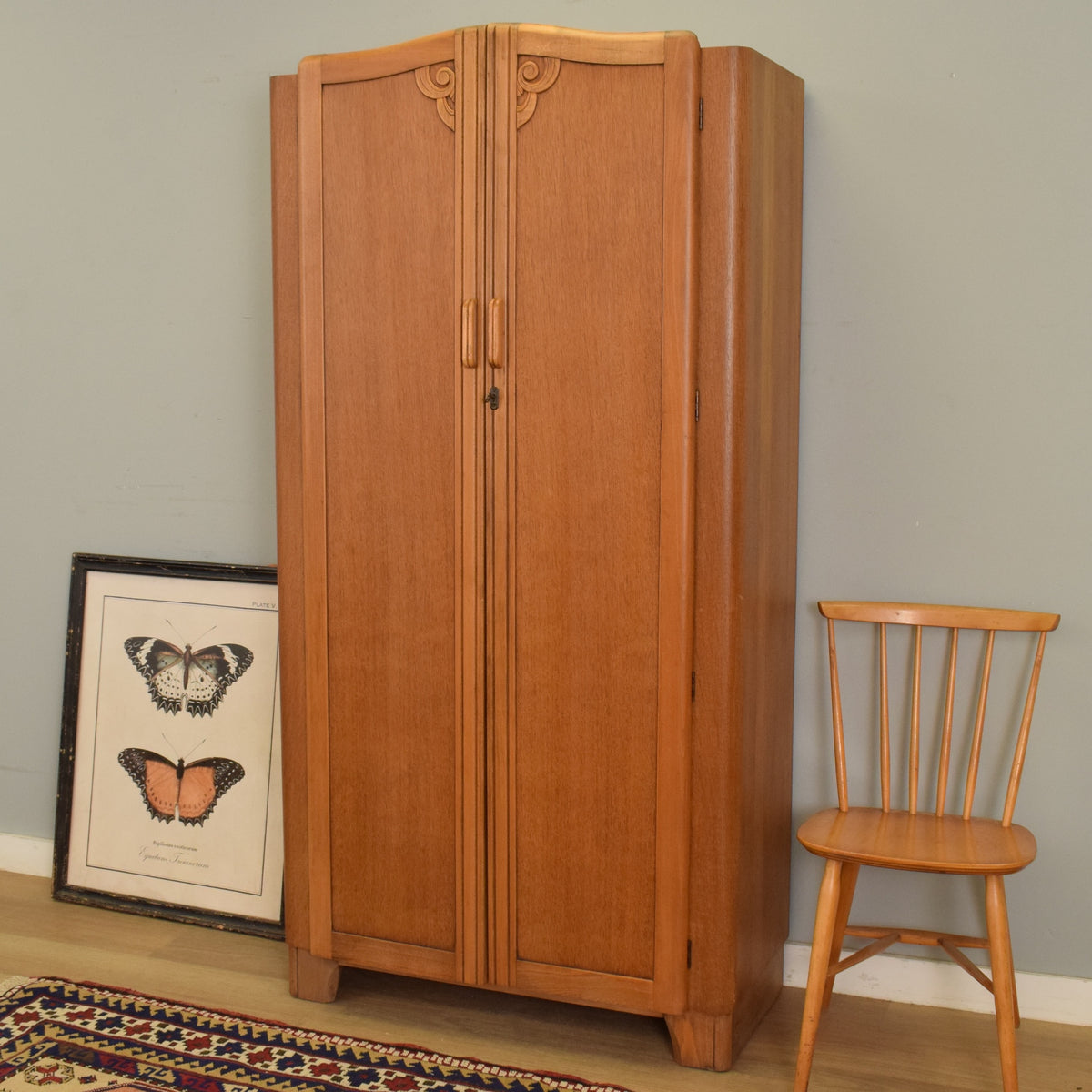 Restored Art Deco Hallrobe