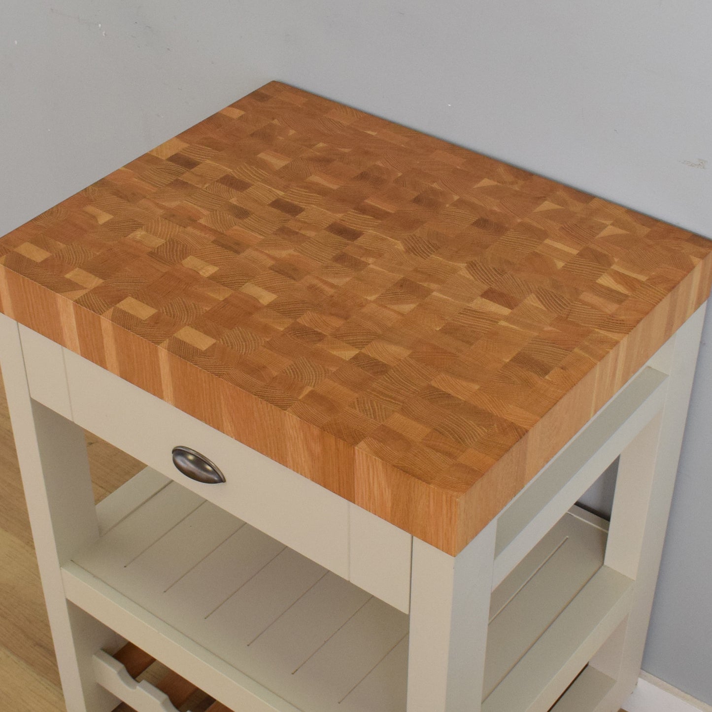 Painted Butchers Block