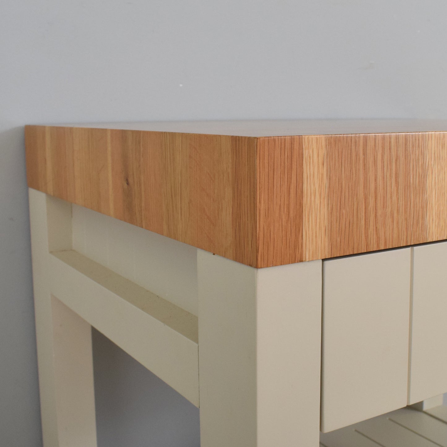 Painted Butchers Block