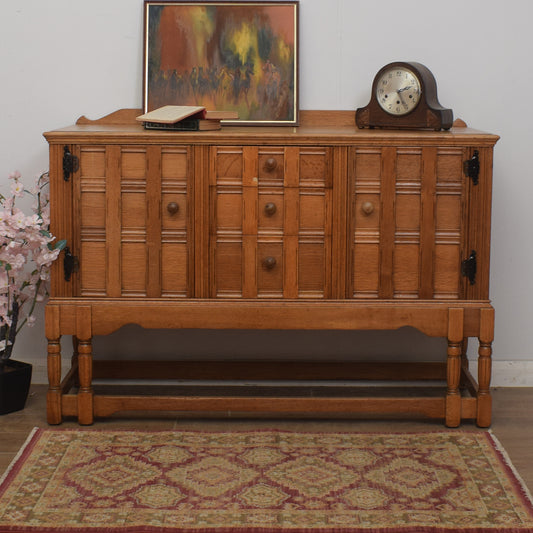 Restored Oak Sideboard