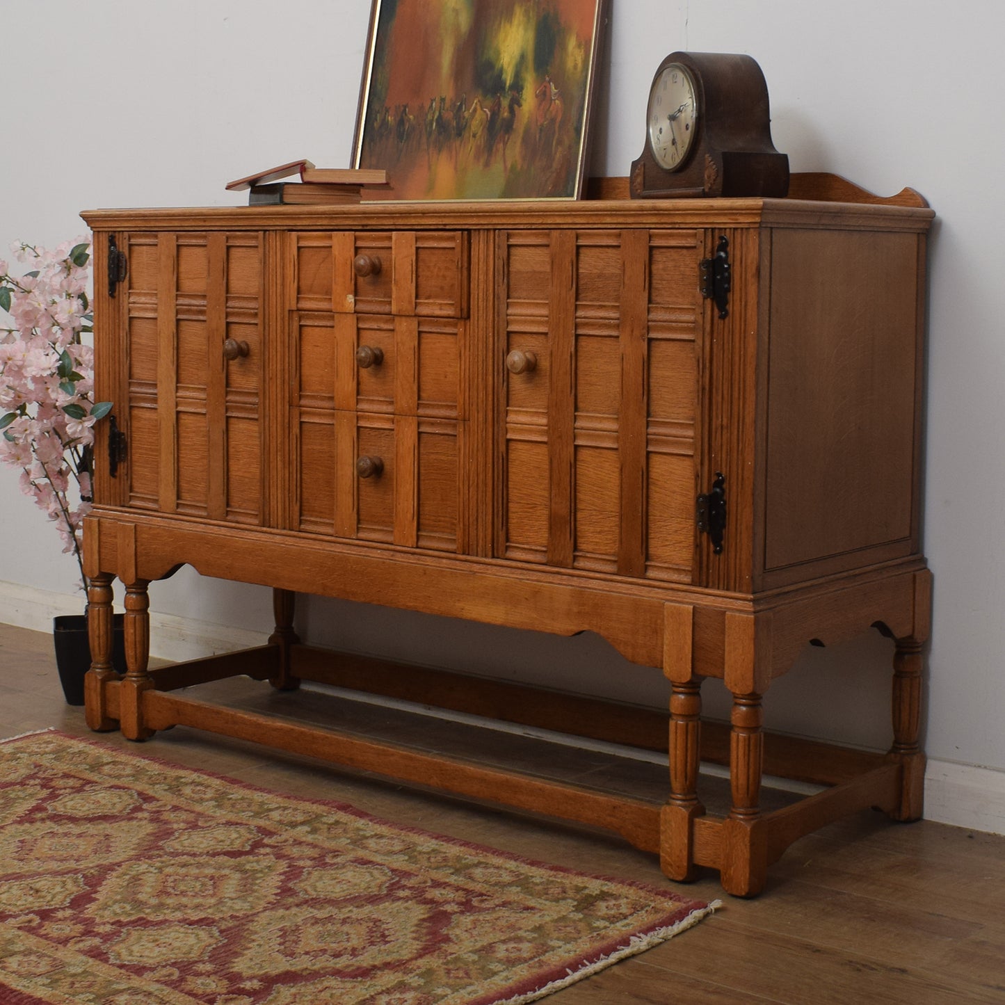 Restored Oak Sideboard