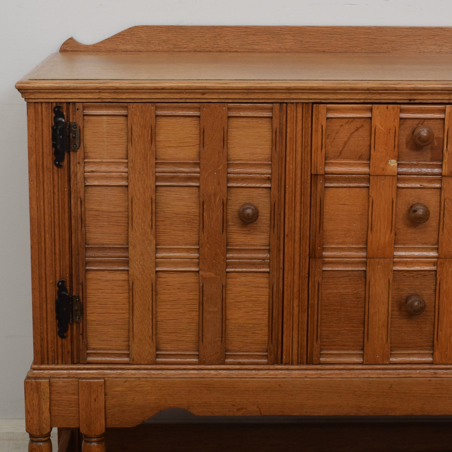 Restored Oak Sideboard