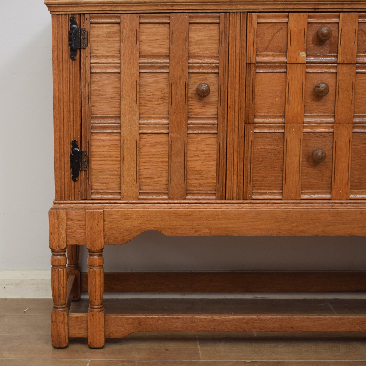 Restored Oak Sideboard