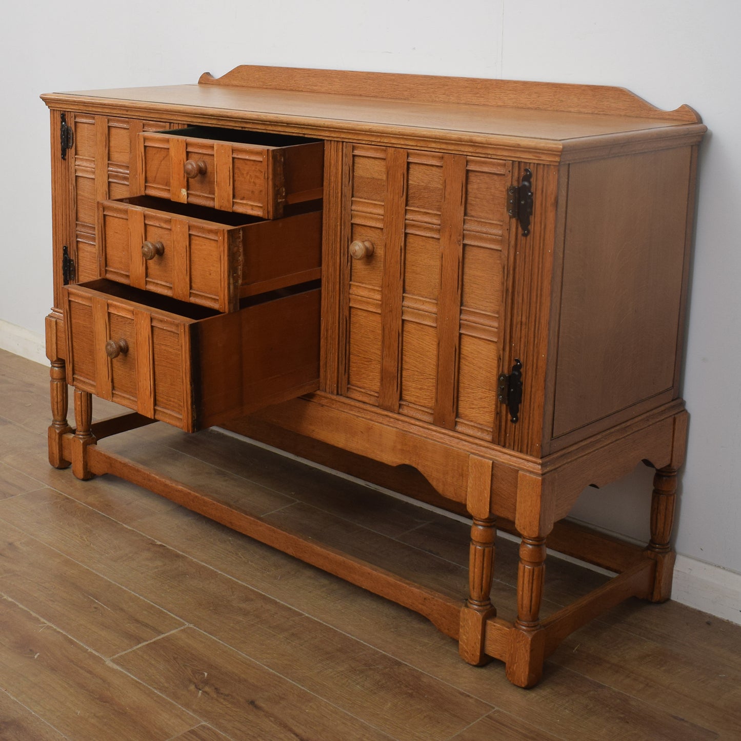Restored Oak Sideboard