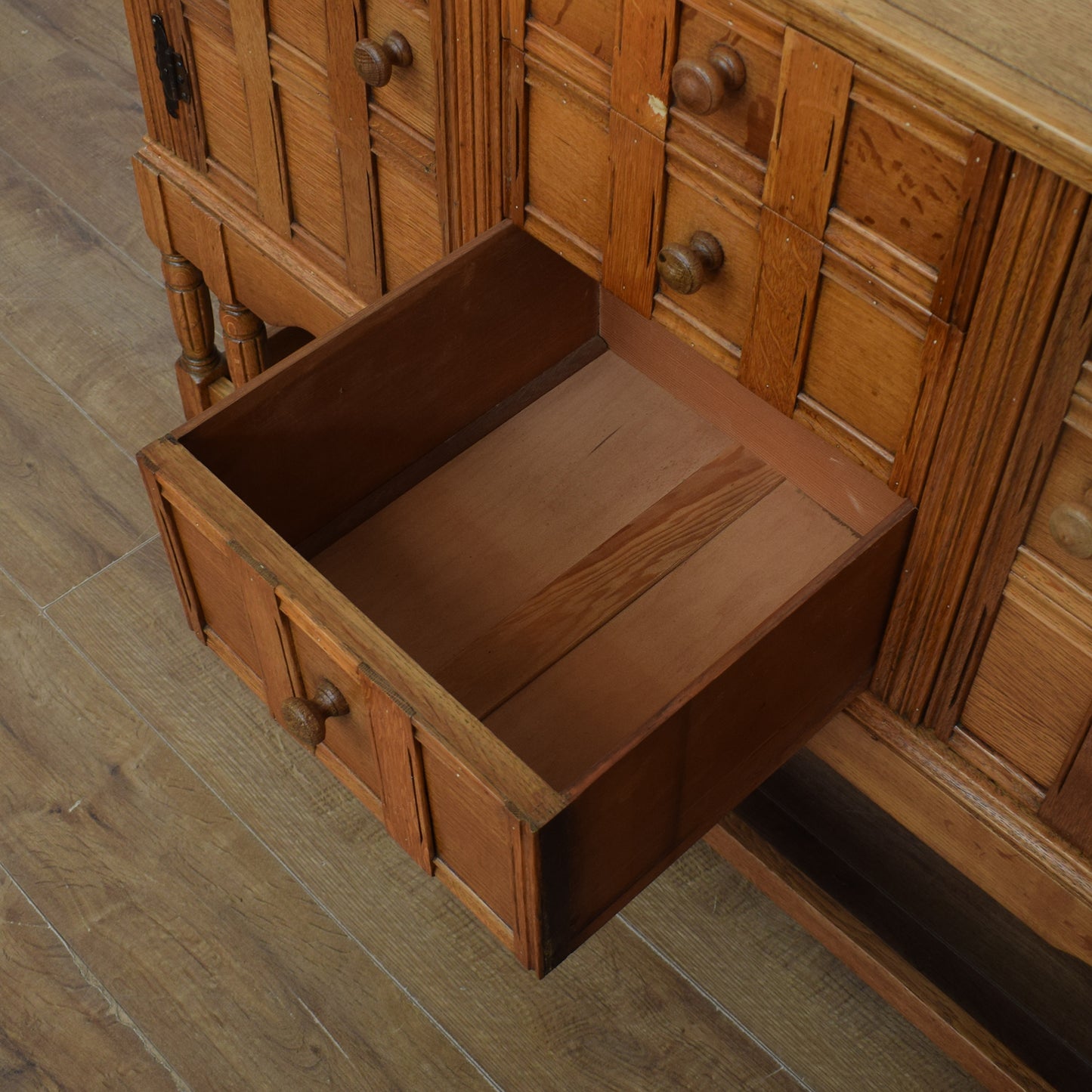 Restored Oak Sideboard