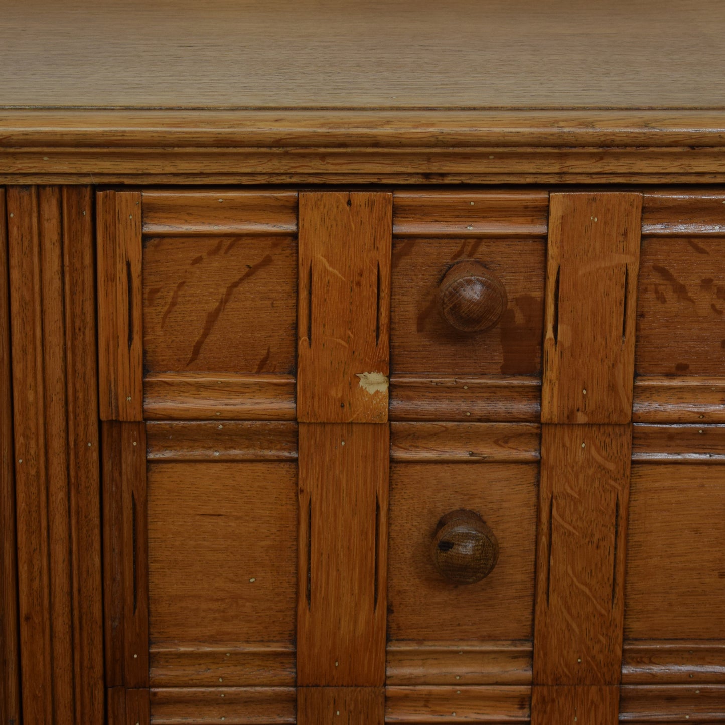 Restored Oak Sideboard