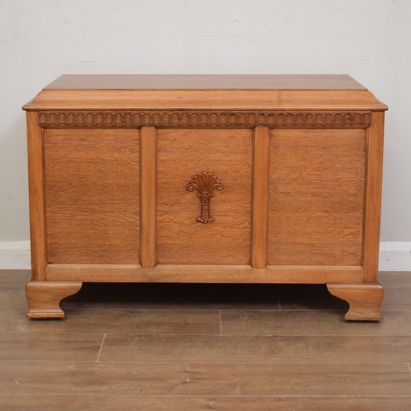 Restored Oak Blanket Box