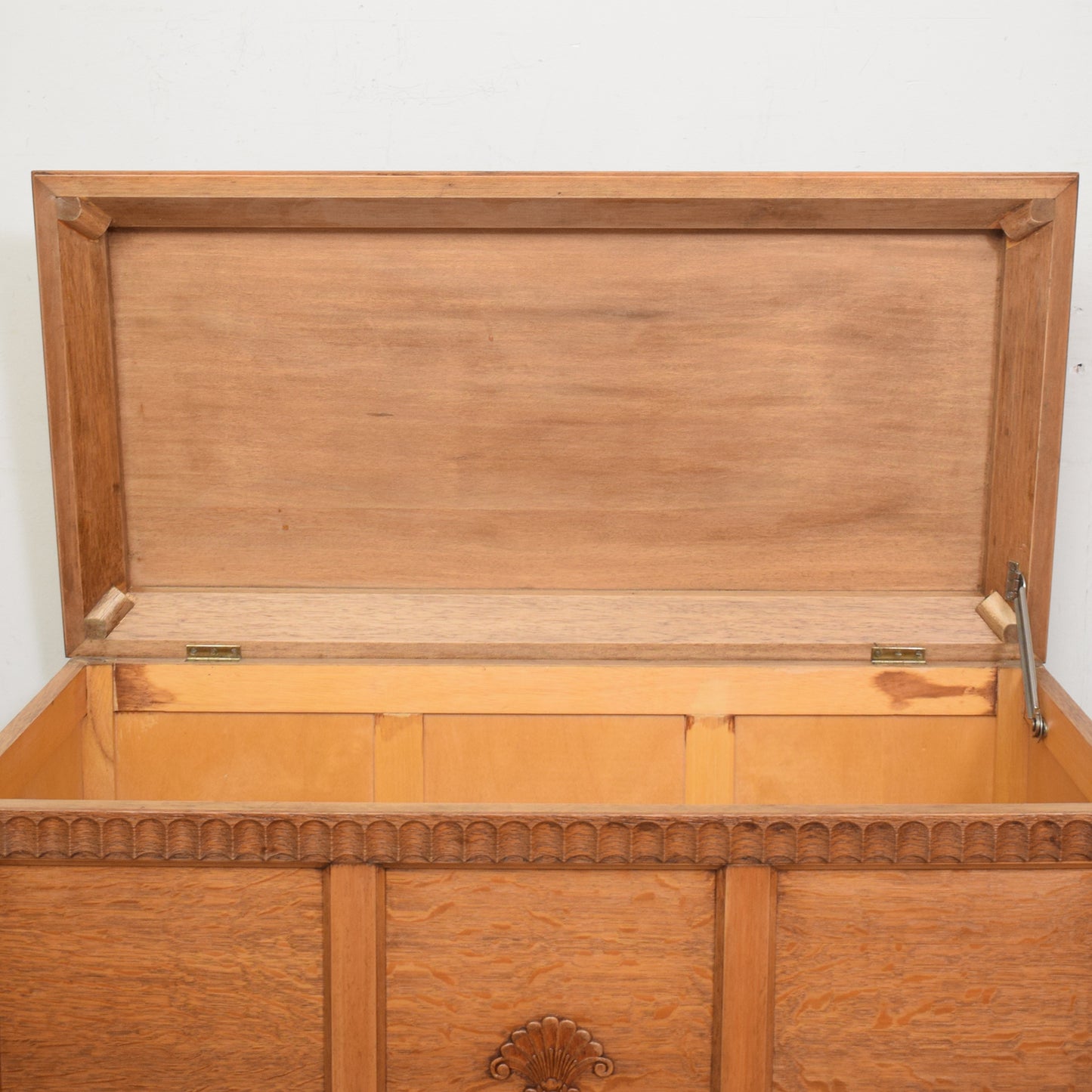 Restored Oak Blanket Box