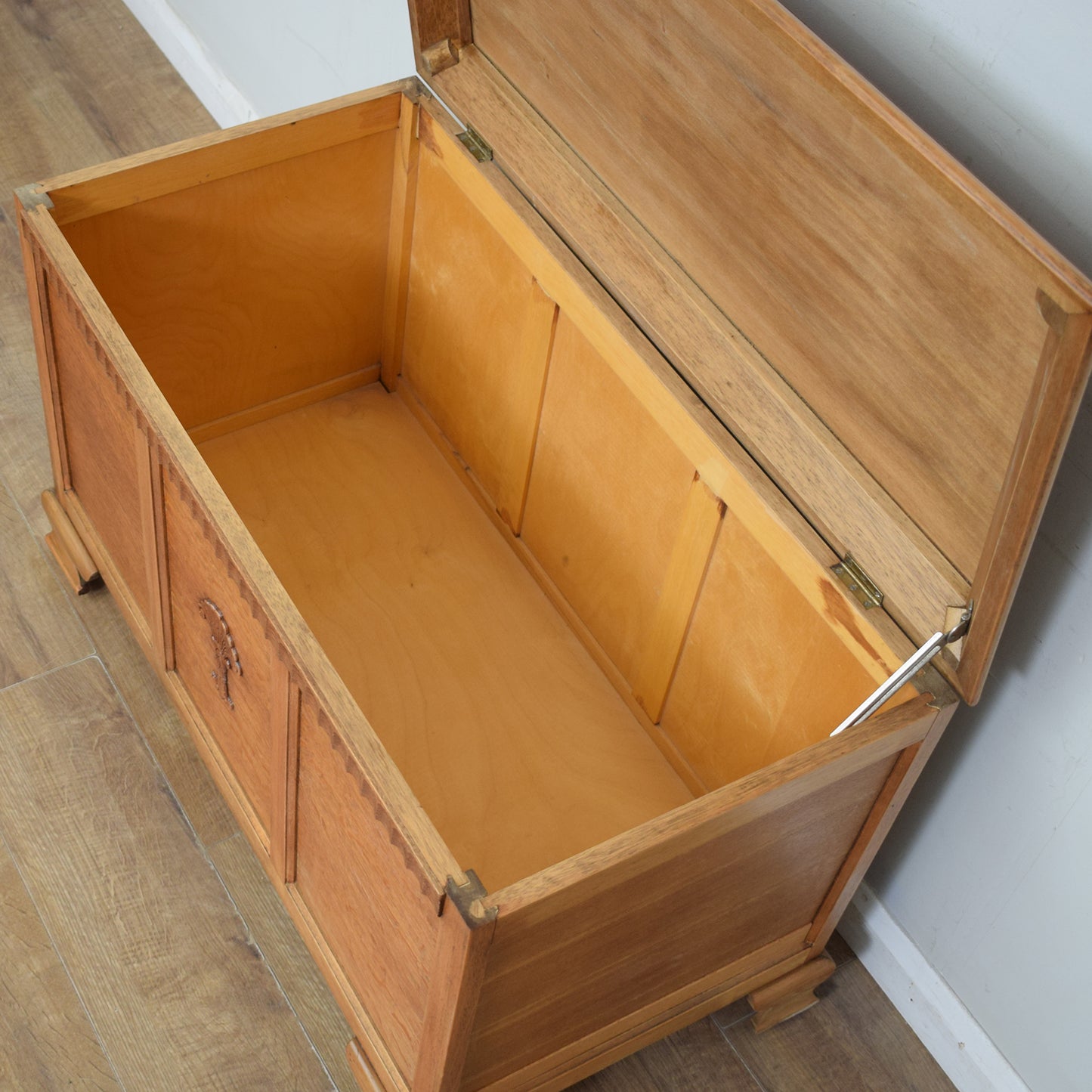 Restored Oak Blanket Box