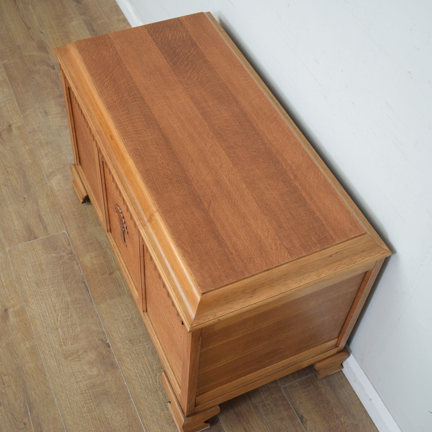 Restored Oak Blanket Box