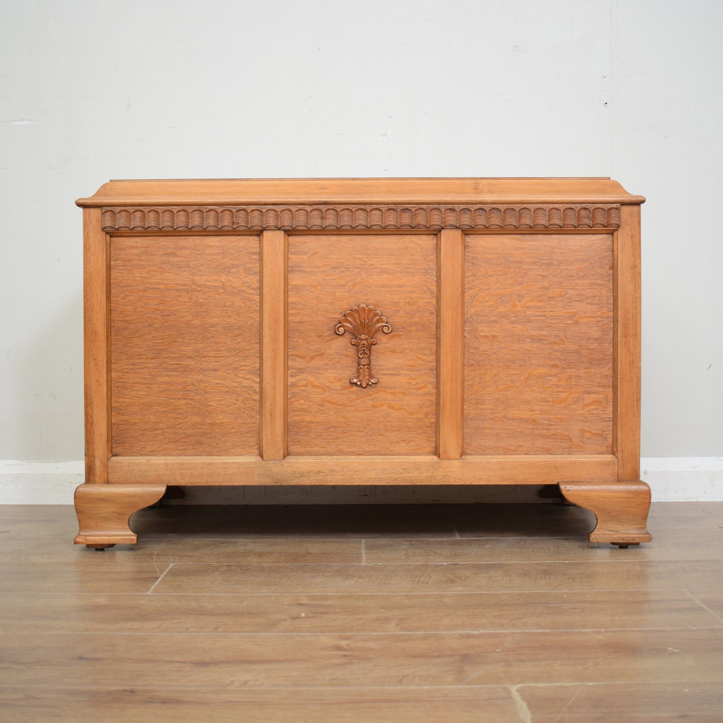 Restored Oak Blanket Box