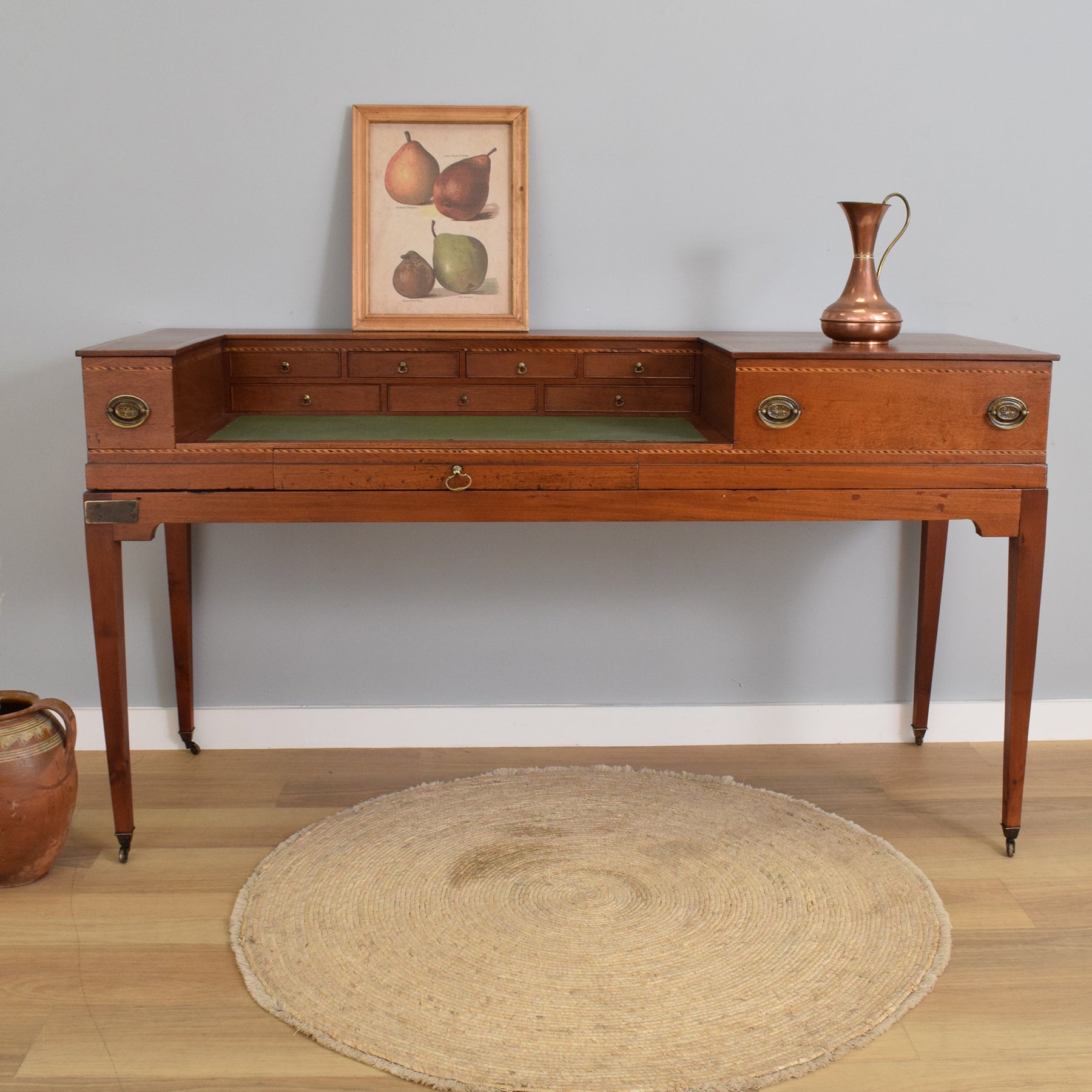 Regency Style Correspondence Desk Betel Restored Furniture