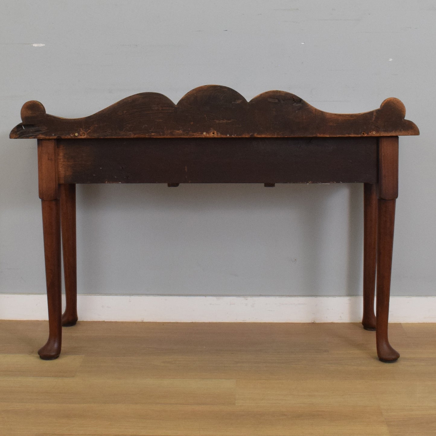 Antique Oak Carved Hall Table