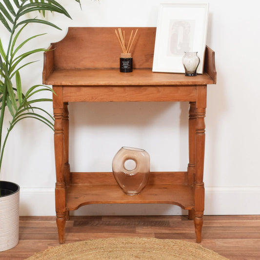 Rustic Pine Wash Stand