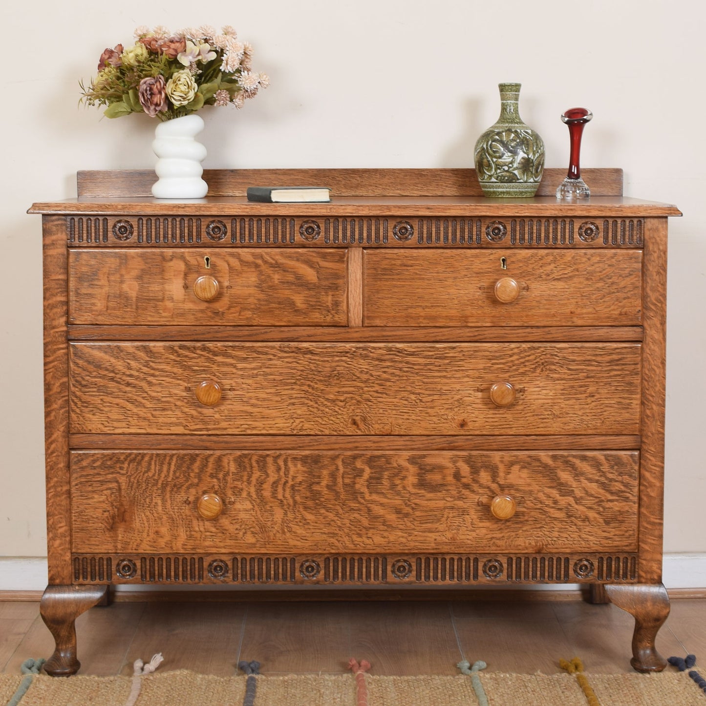 Oak Chest of Drawers