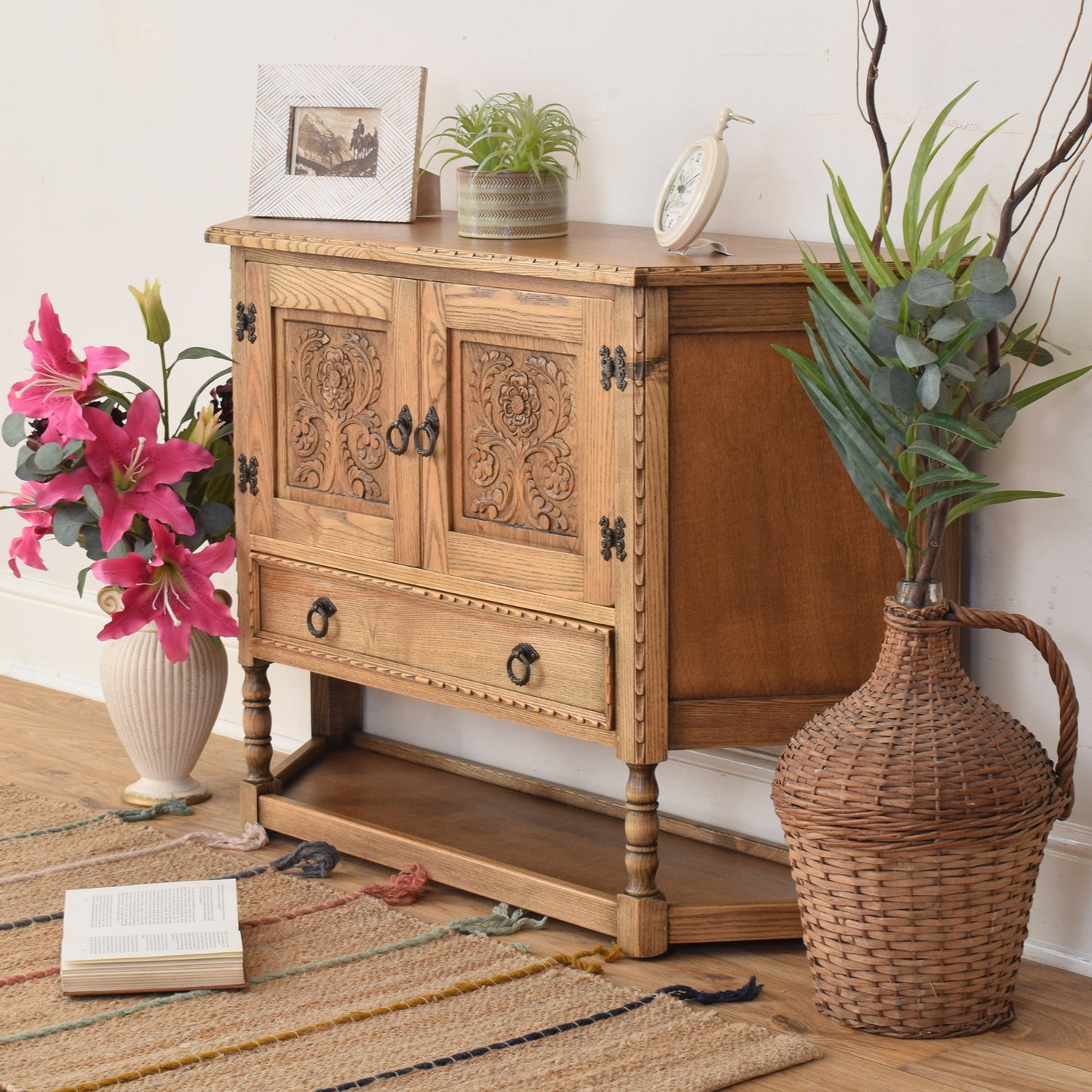 Oak Jaycee Cabinet