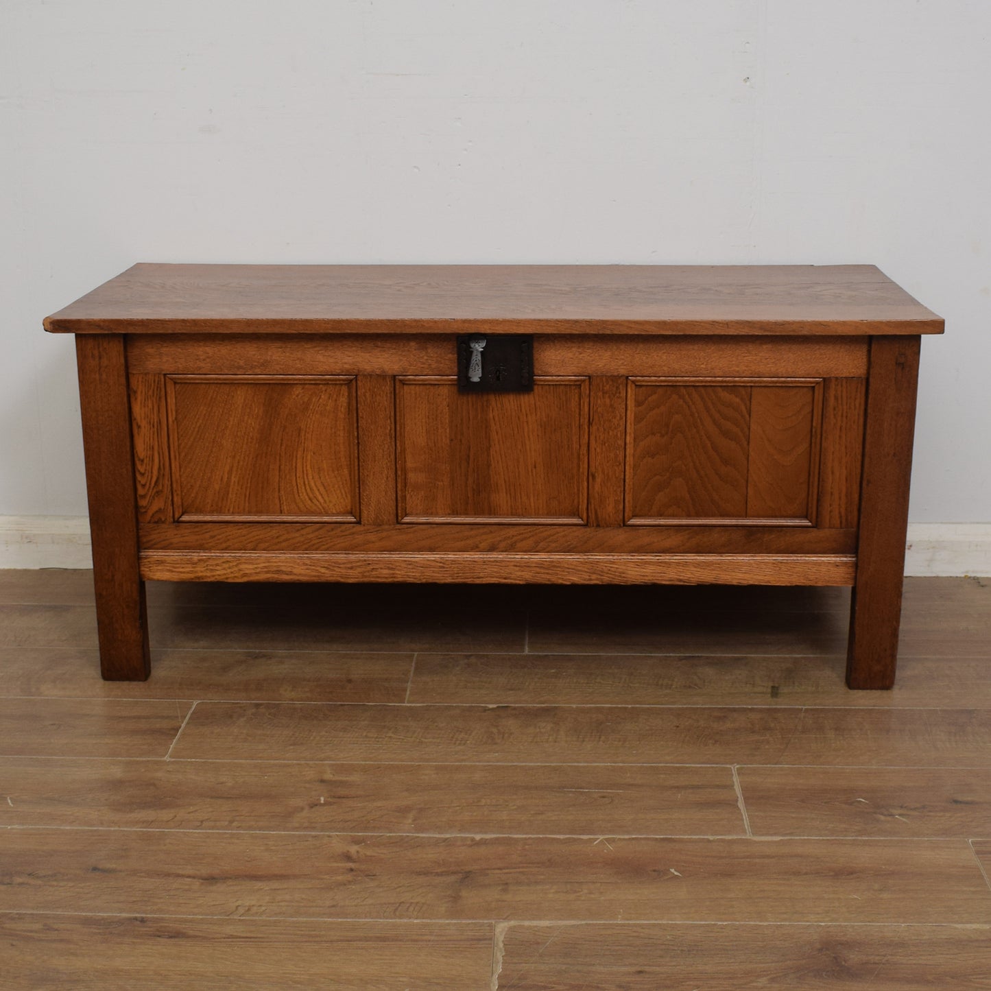 Oak Blanket Box