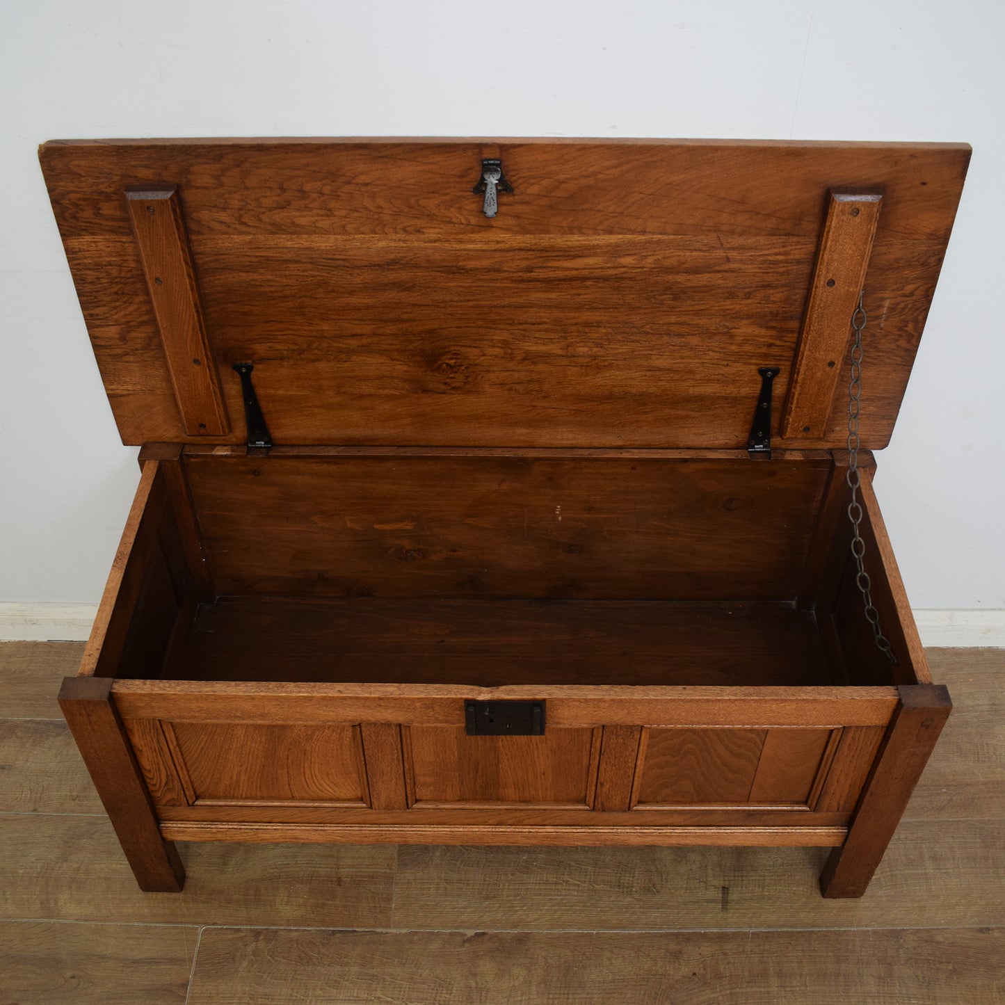 Oak Blanket Box