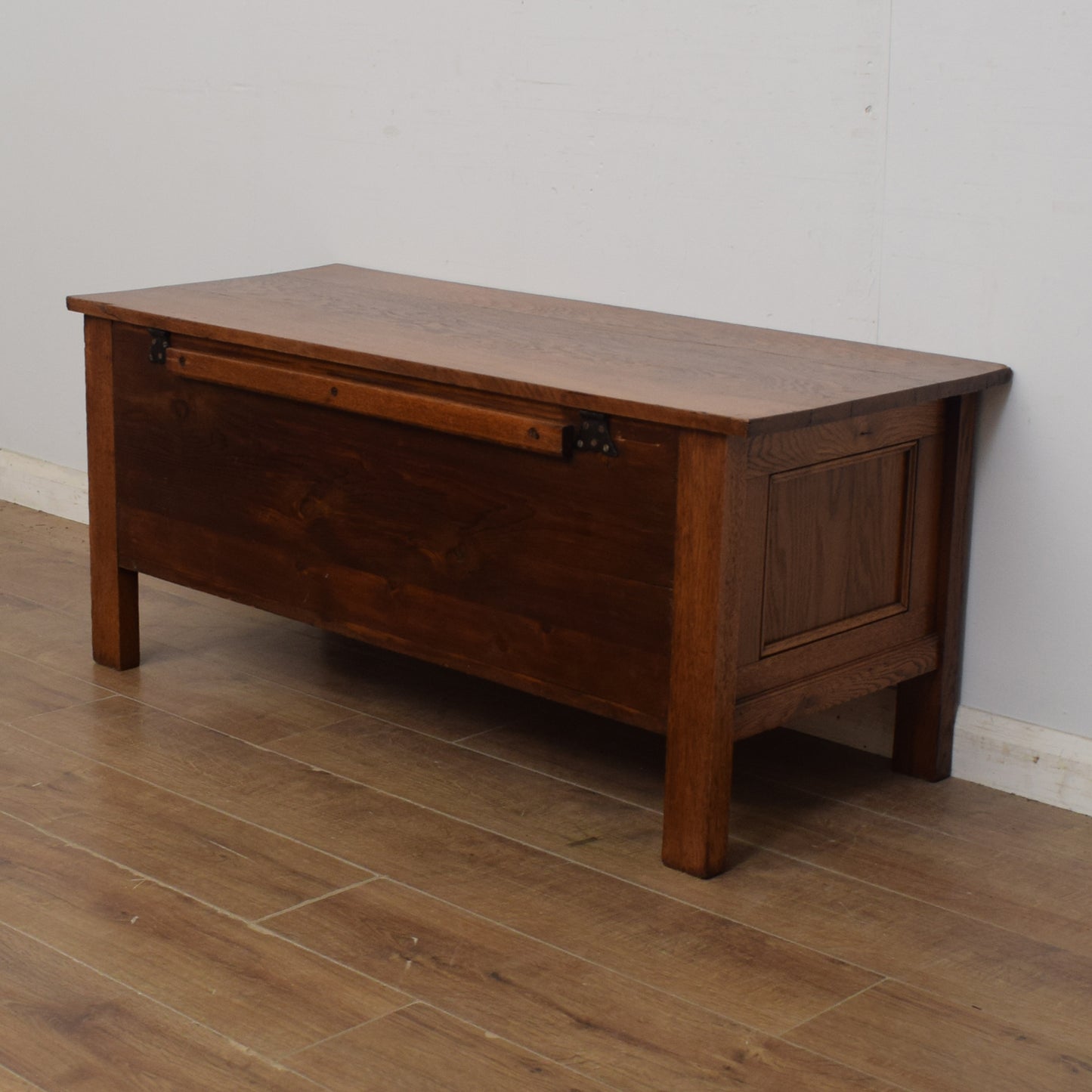 Oak Blanket Box