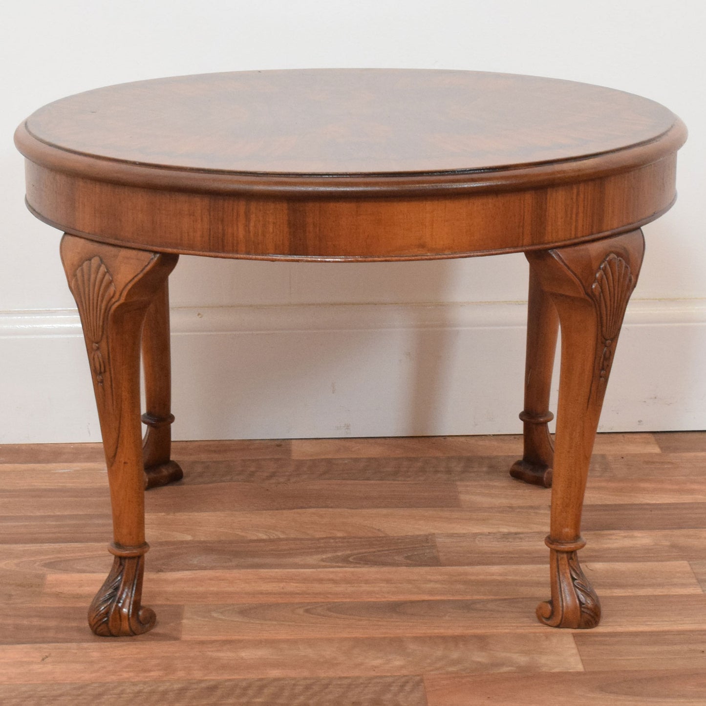 Restored Walnut Side Table