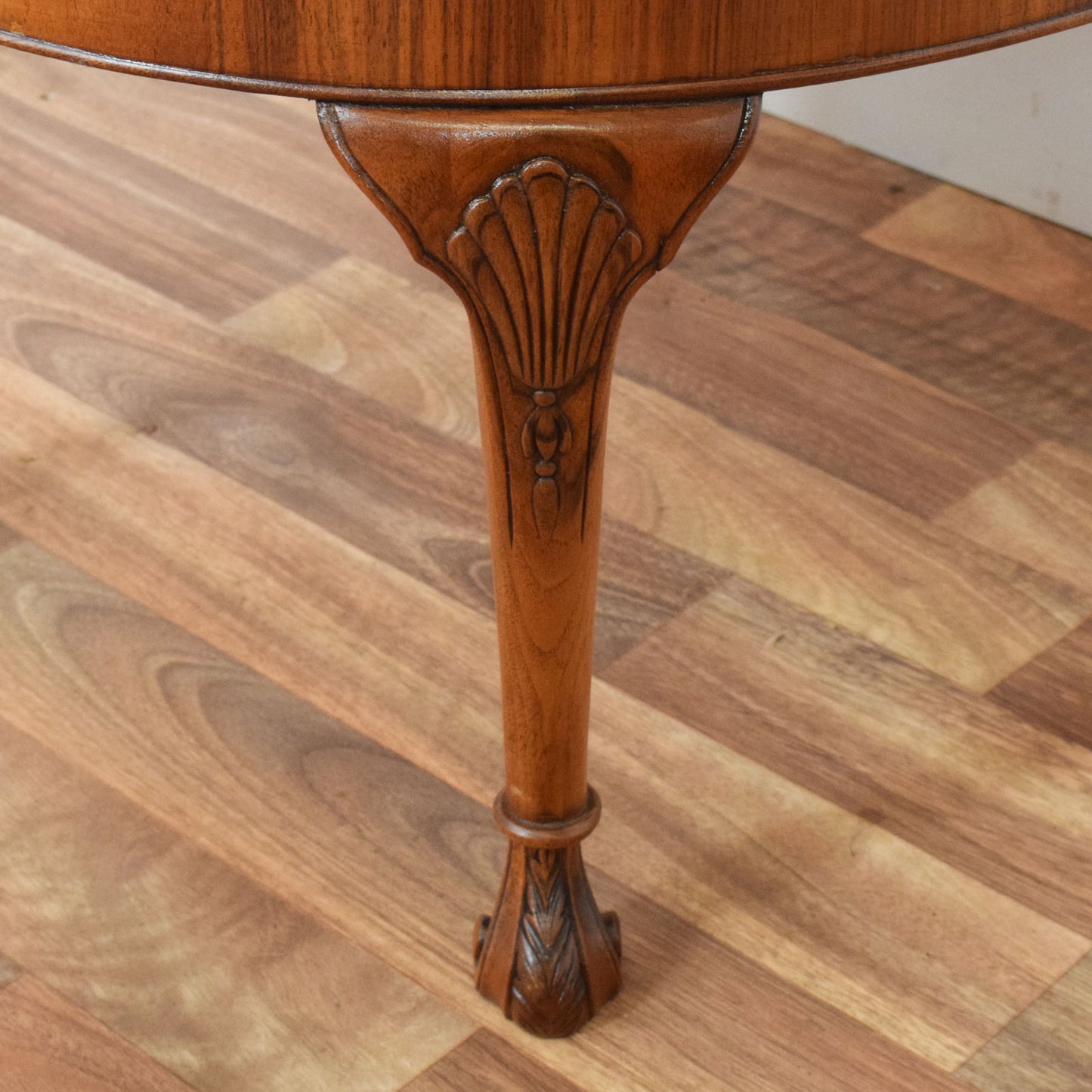 Restored Walnut Side Table