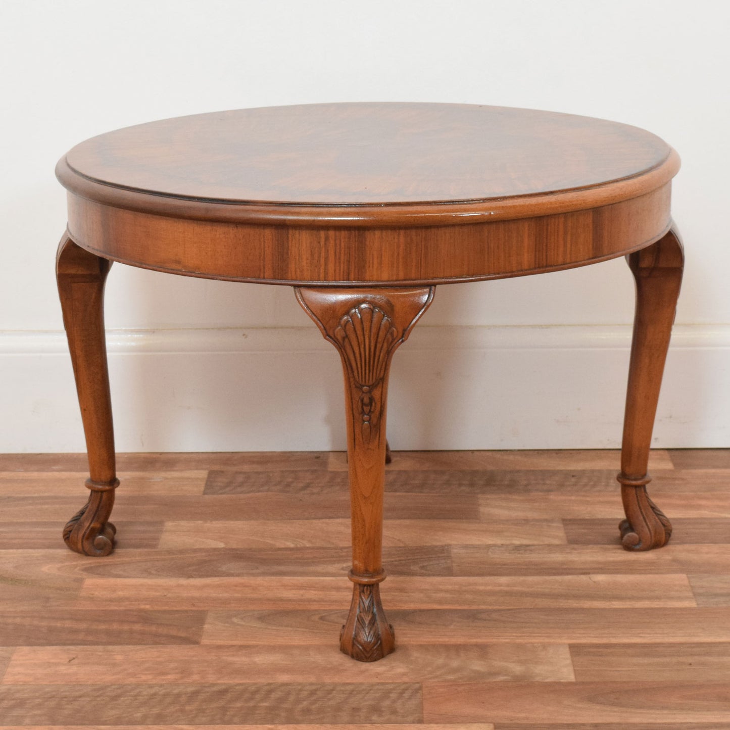 Restored Walnut Side Table