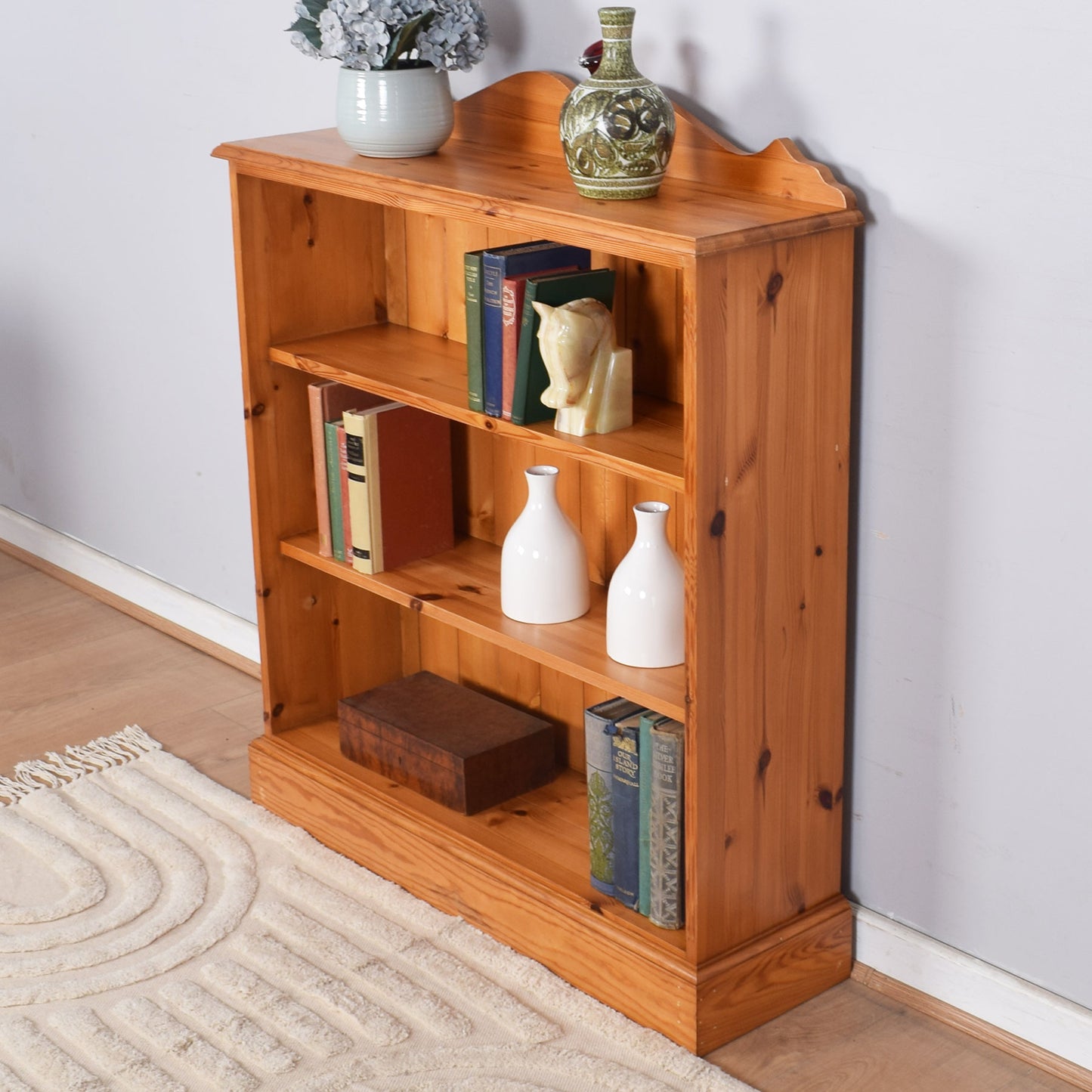 Restored Pine Bookcase