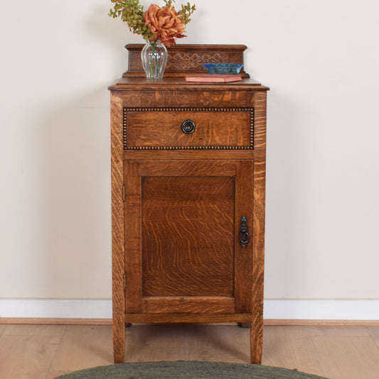 Oak Bedside Cabinet