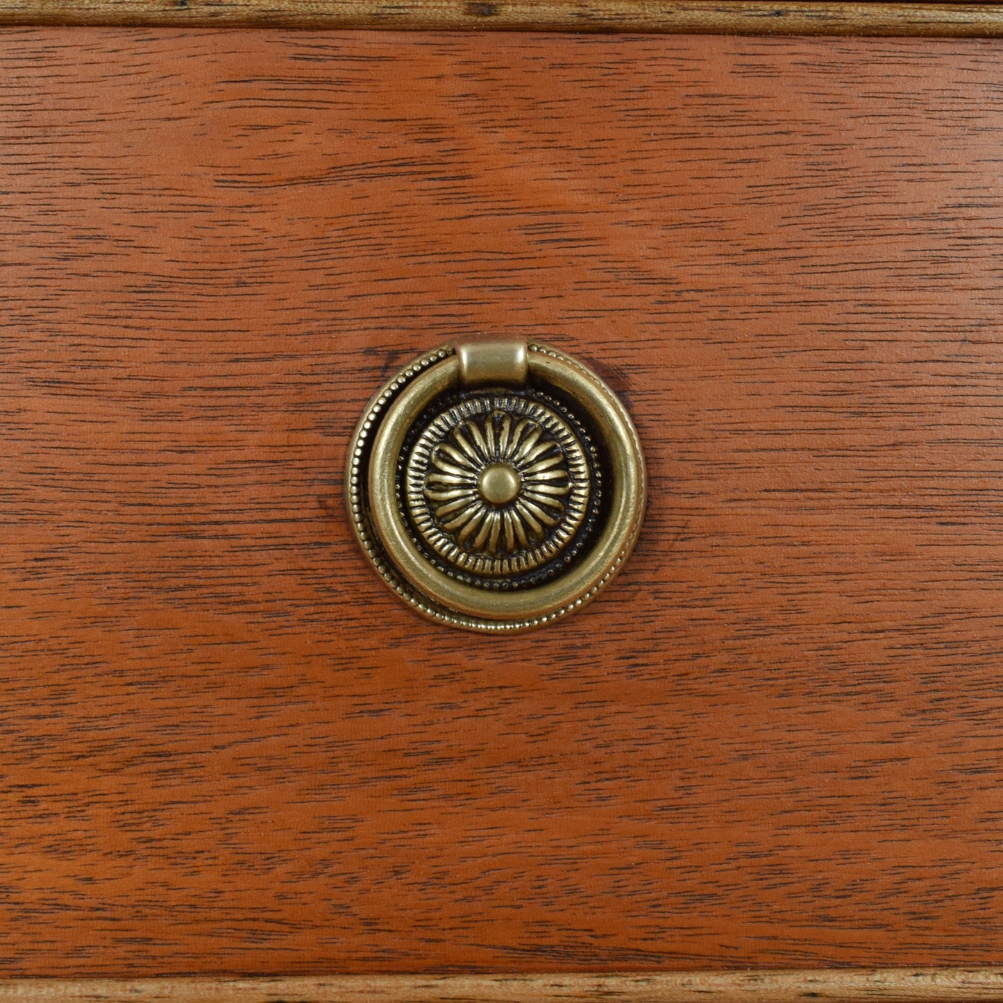 Restored Mahogany Linen Press