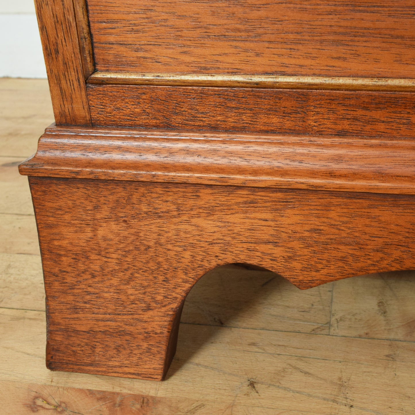 Restored Mahogany Linen Press