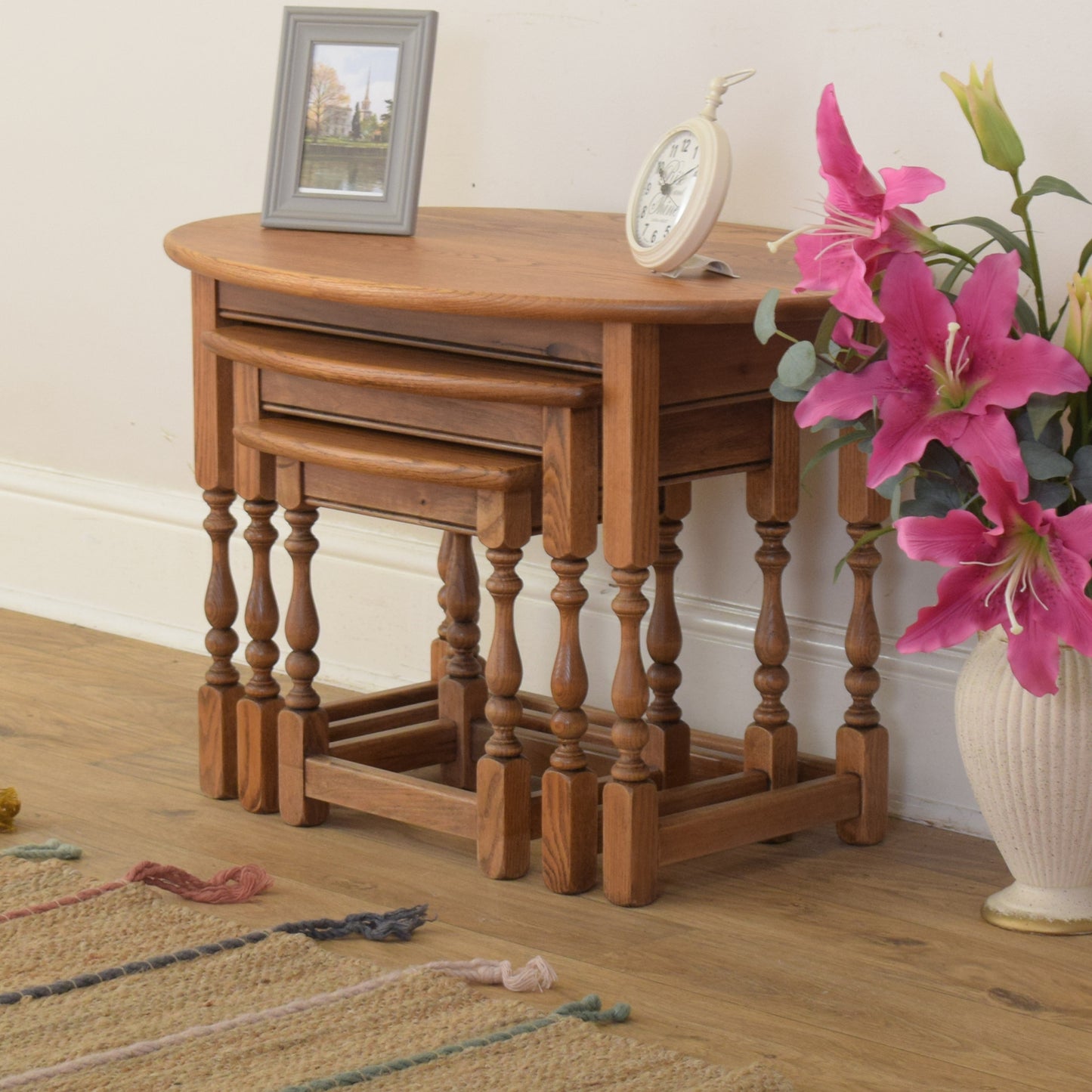 Old Charm Nest Of Tables