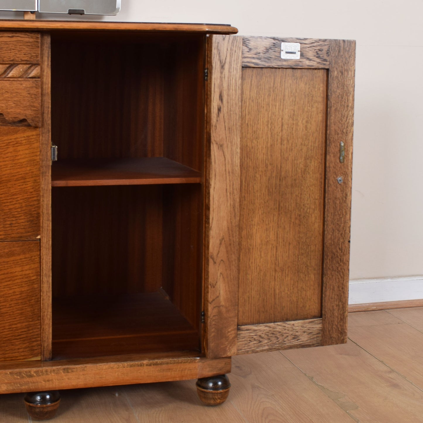 Linenfold Dressing Table