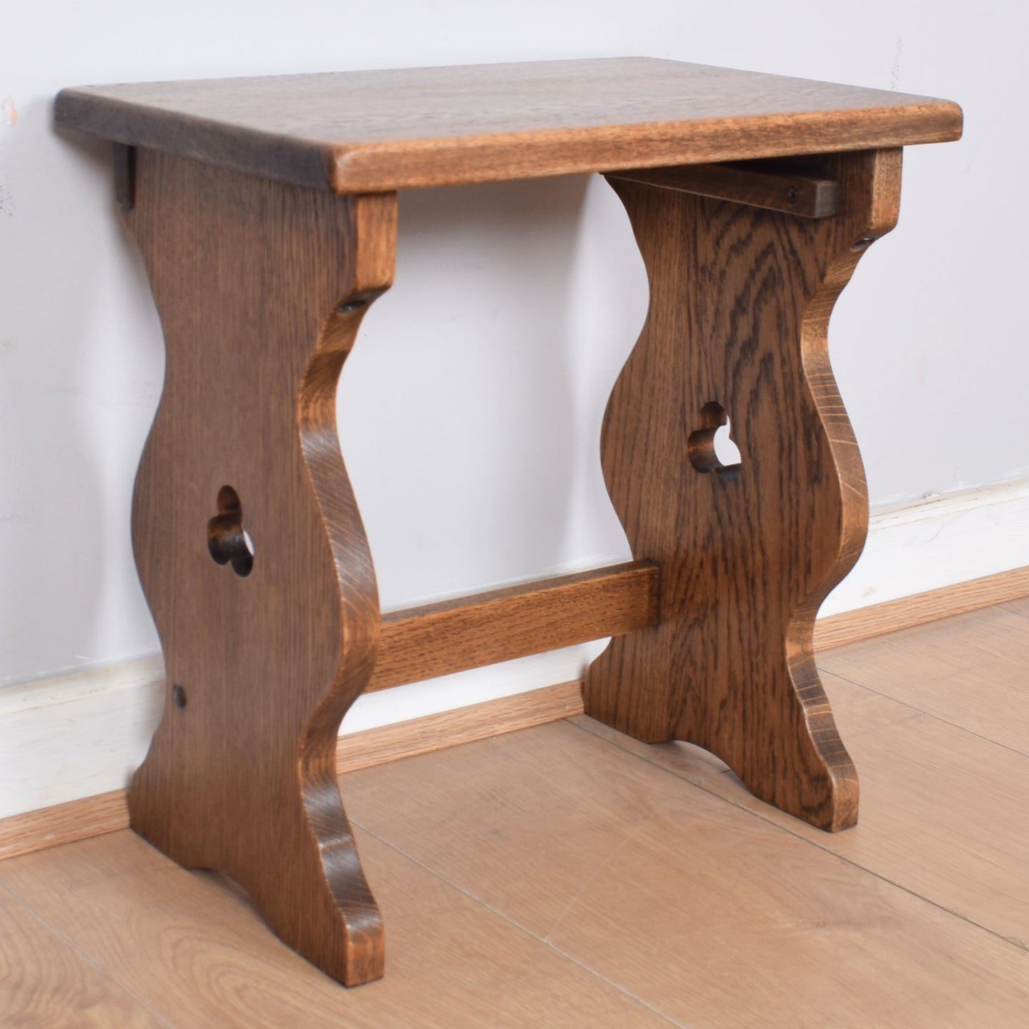 Oak Farmhouse Nest of Three Tables