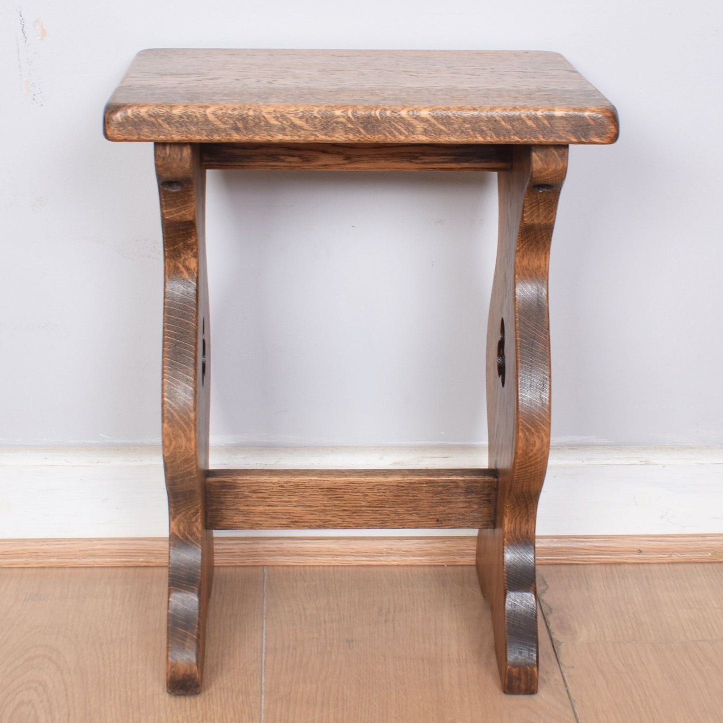 Oak Farmhouse Nest of Three Tables