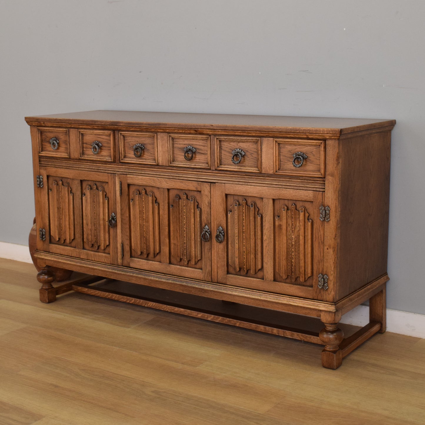 Large Oak Sideboard