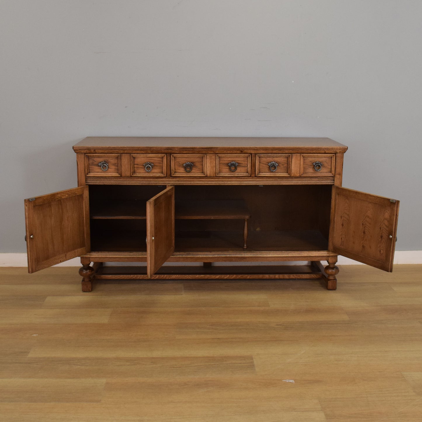 Large Oak Sideboard