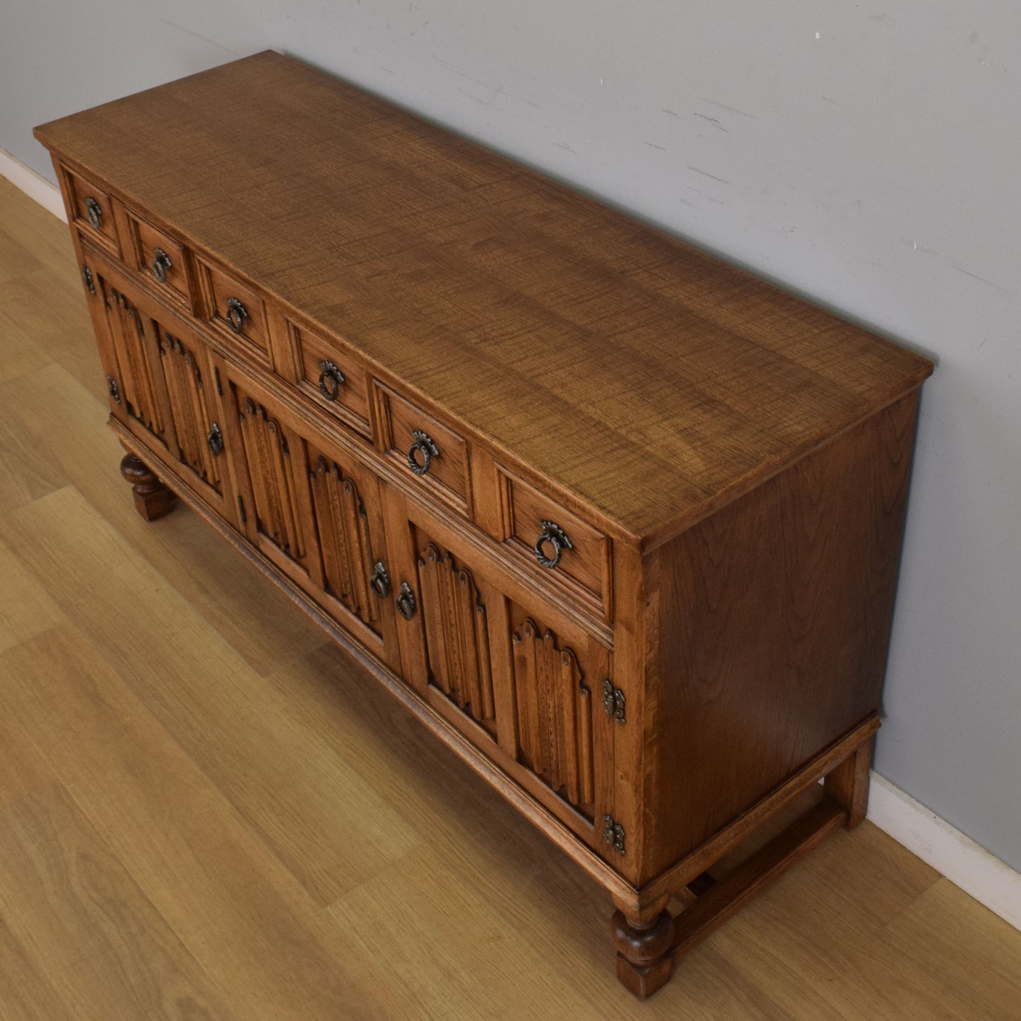 Large Oak Sideboard