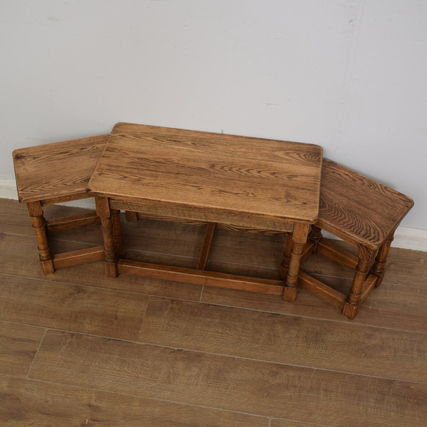 Long Oak Nest of Tables
