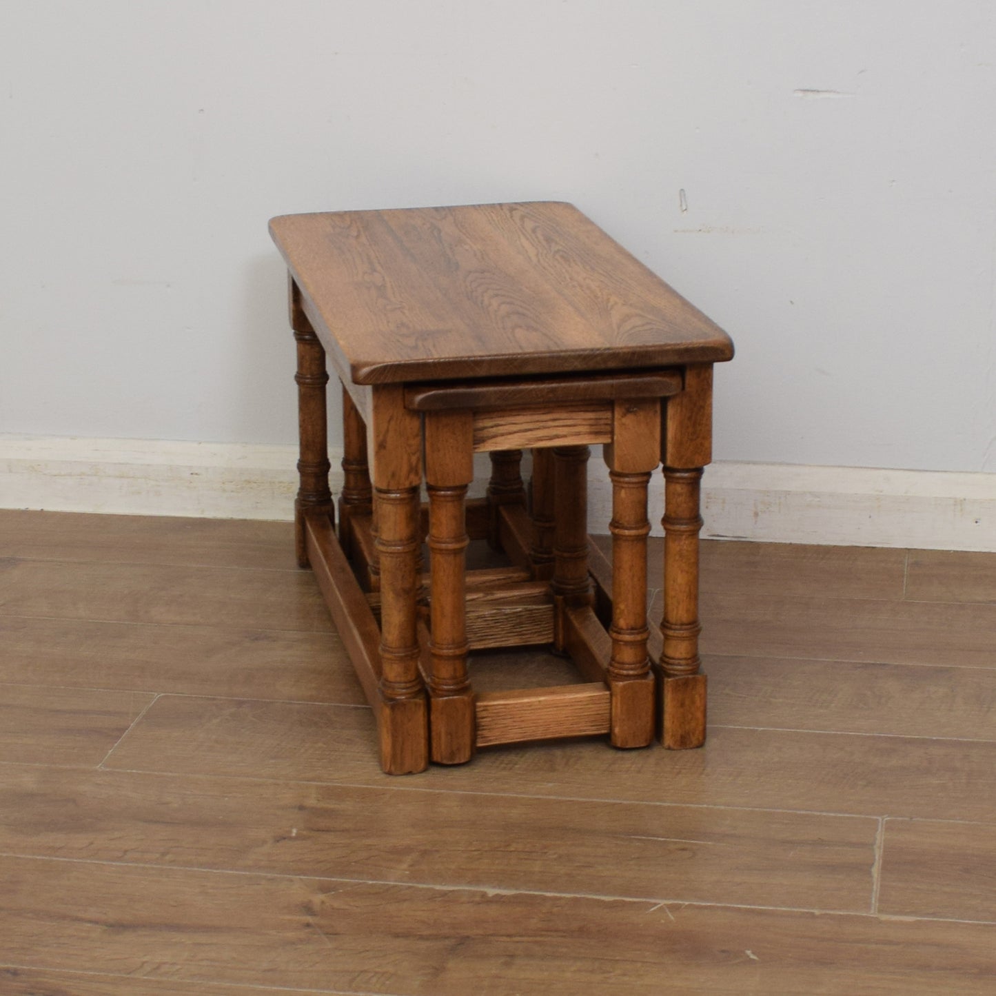 Long Oak Nest of Tables