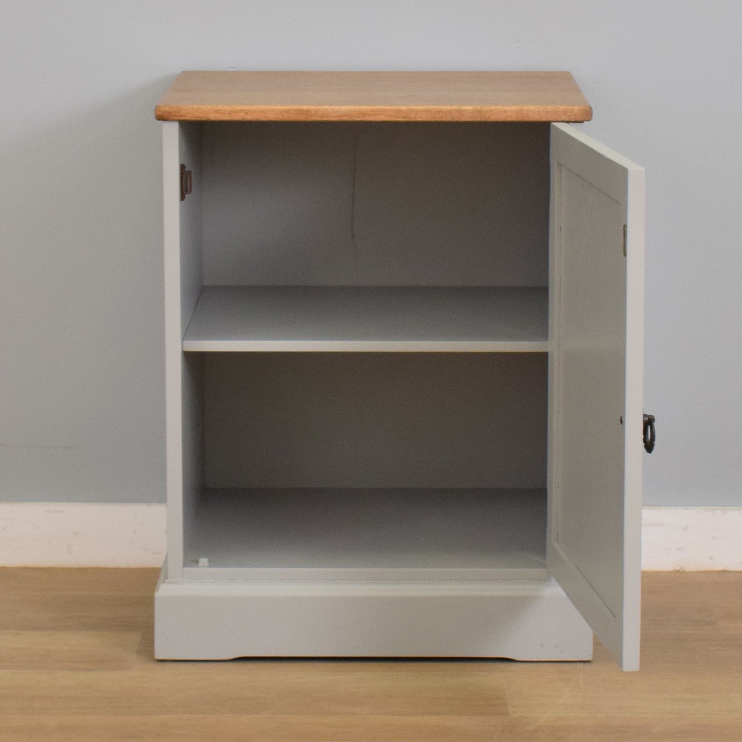 Painted Linenfold Cupboard