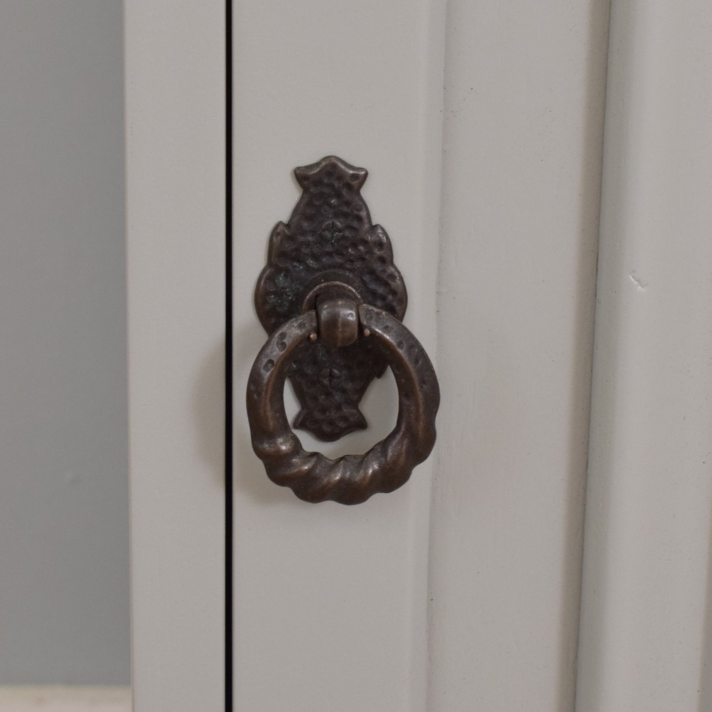 Painted Linenfold Cupboard