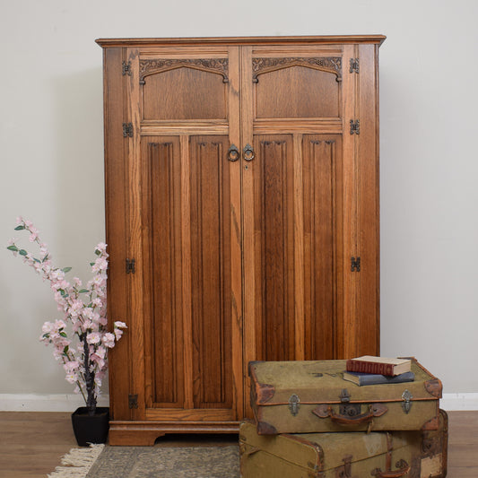 Restored Oak Wardrobe