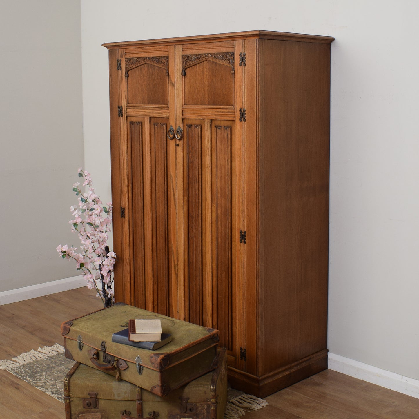 Restored Oak Wardrobe