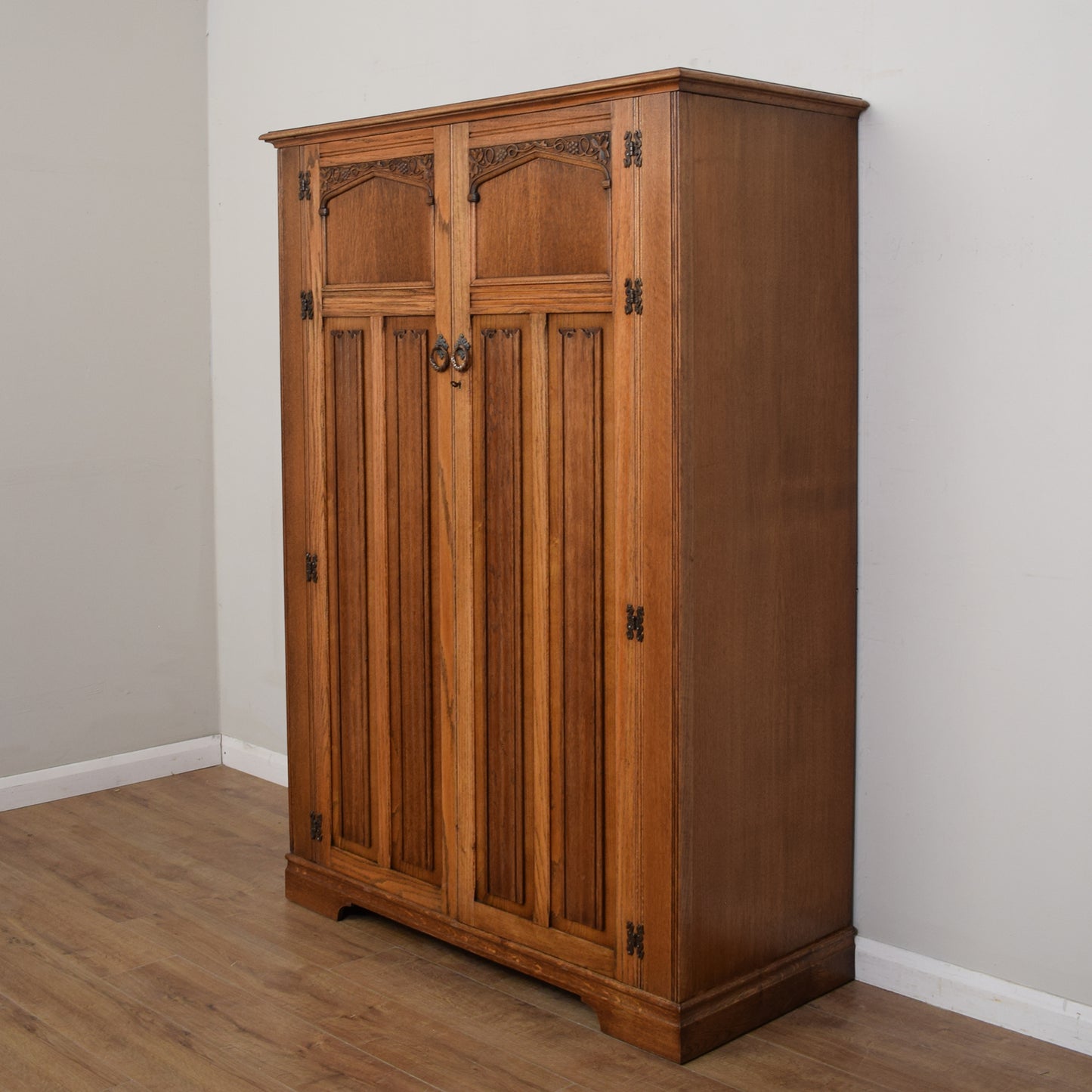 Restored Oak Wardrobe