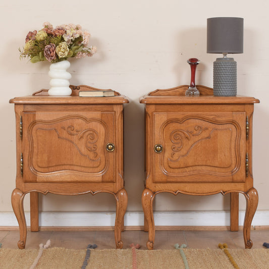 Pair Of French Bedsides
