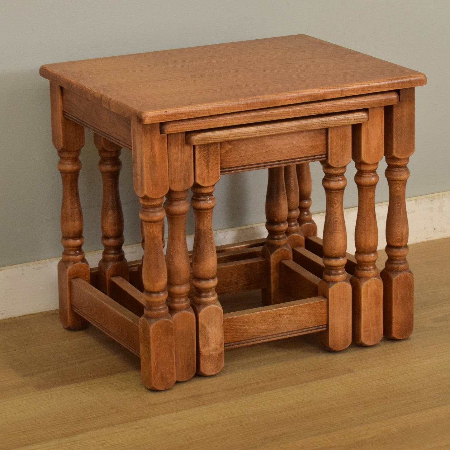 Restored Nest of Three Tables