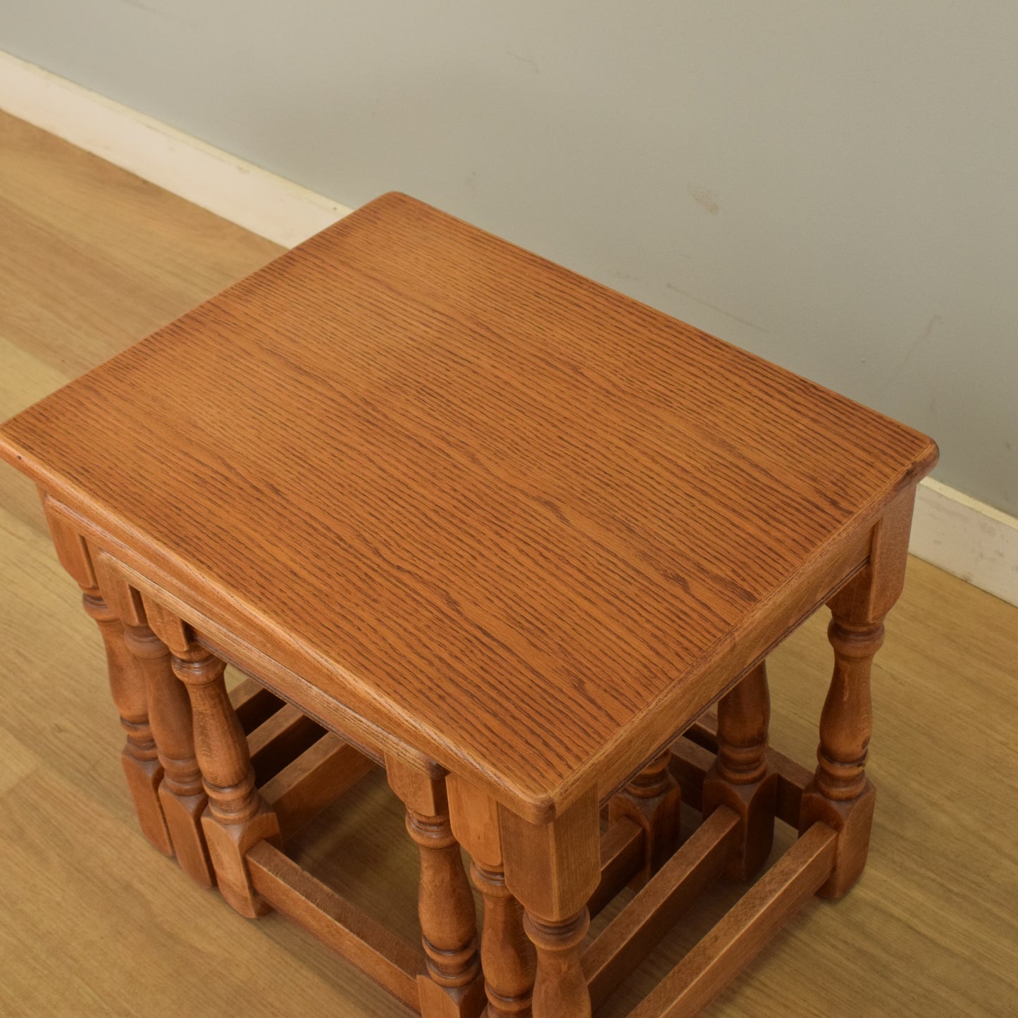 Restored Nest of Three Tables