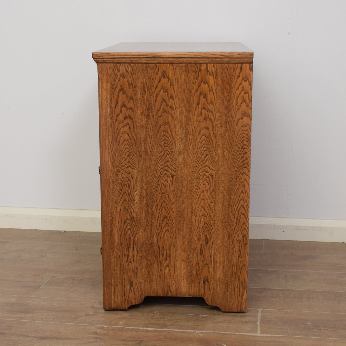 Restored Oak TV Cabinet